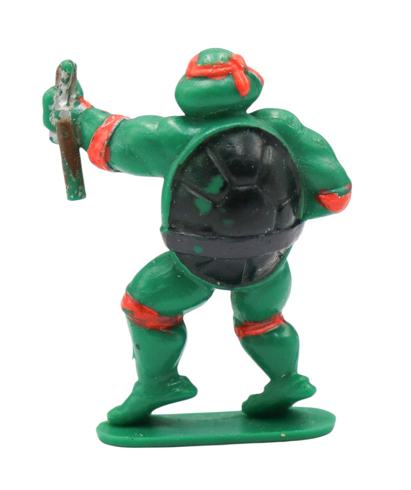1990s Teenage Mutant Ninja Turtles TMNT Raphael Mini Figure #2