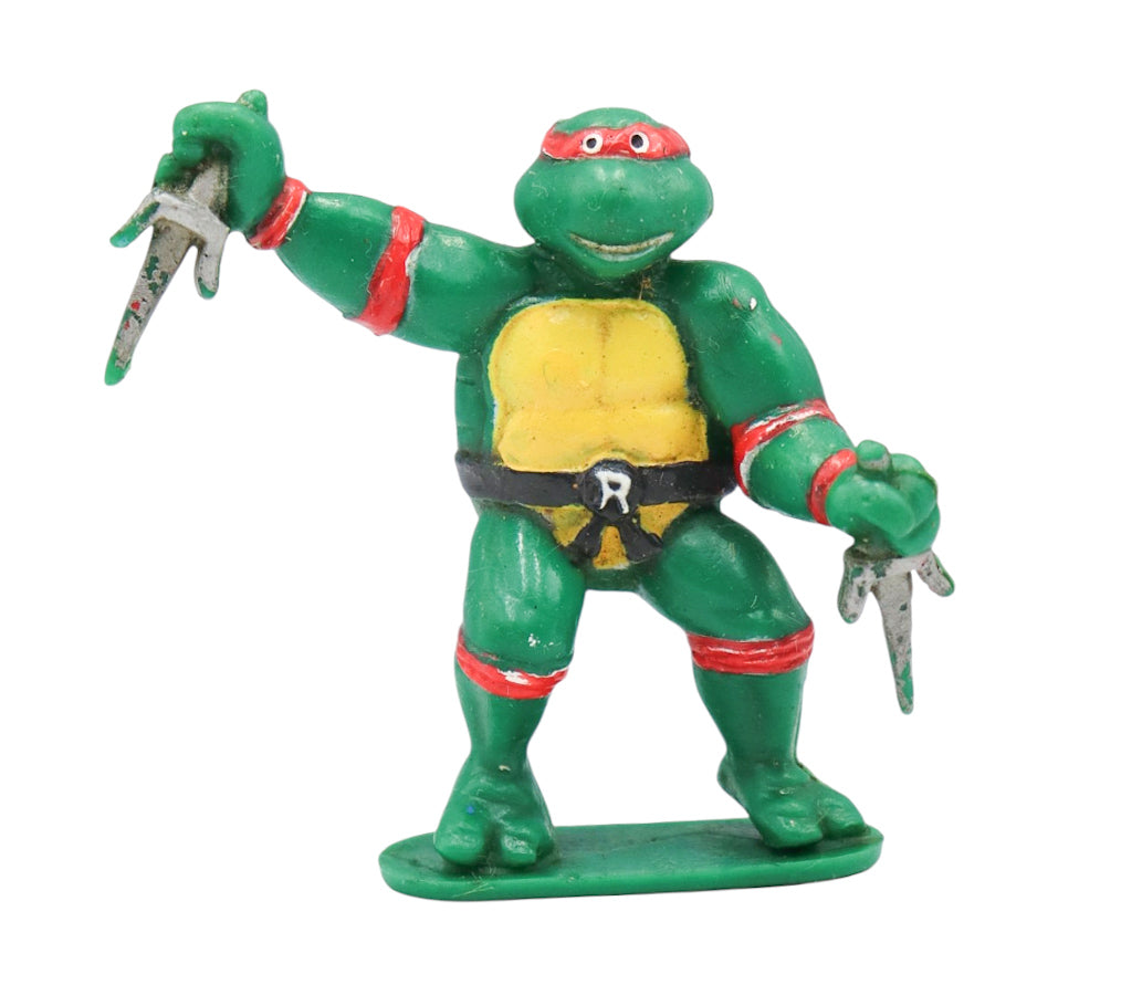 1990s Teenage Mutant Ninja Turtles TMNT Raphael Mini Figure
