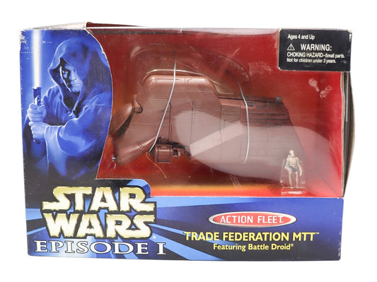 1999 Hasbro Star Wars Episode I Action Fleet Trade Federation MTT Vehicle