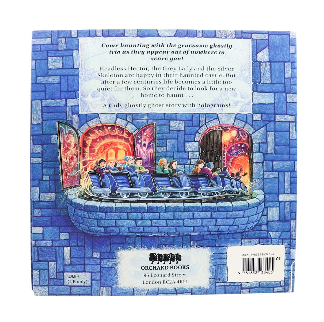 1992 Ghost Train: A Spooky Hologram Book By Stephen Wyllie