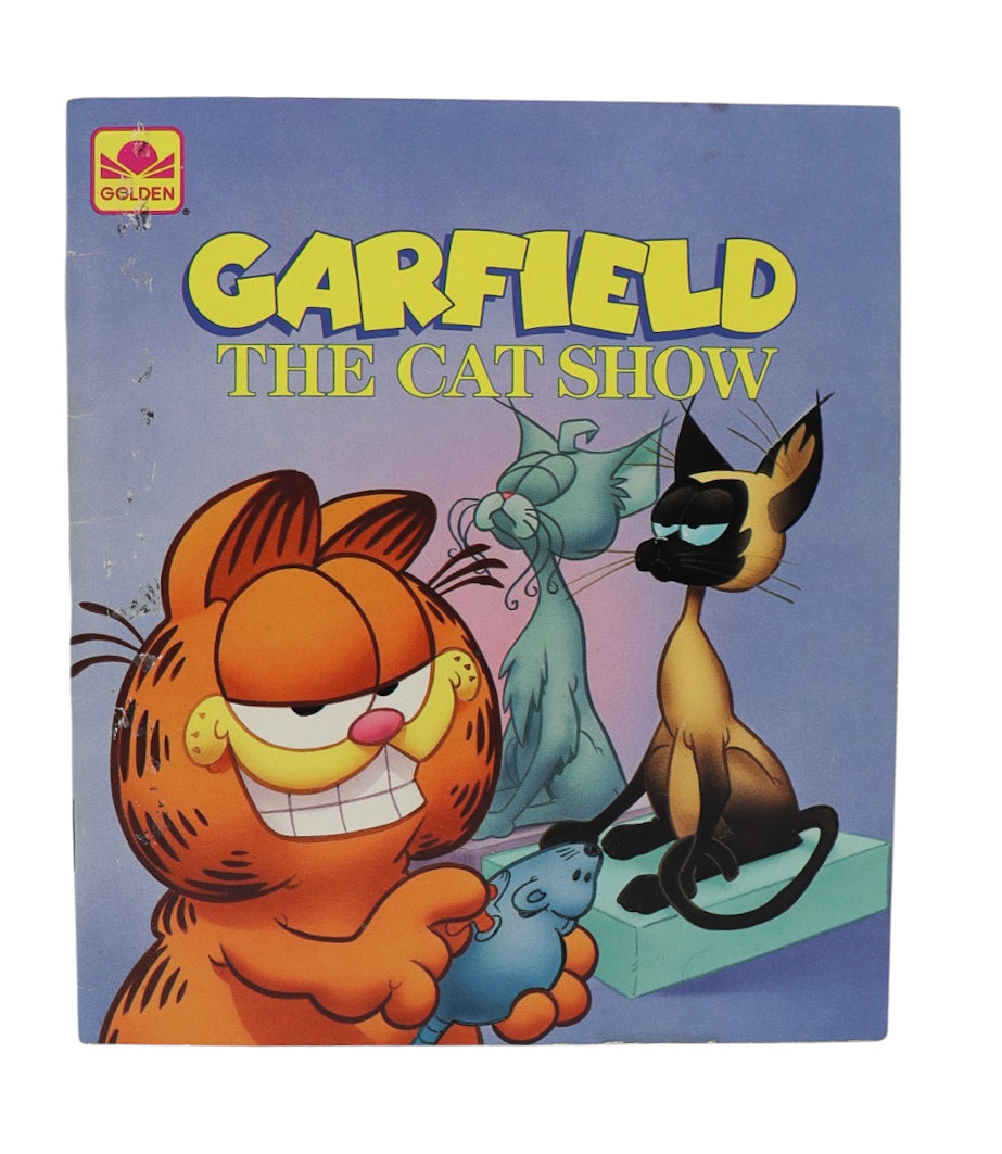 1990 Garfield: The Cat Show Little Golden Book