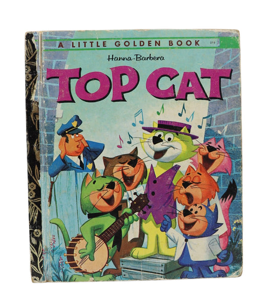1962 Top Cat Hanna-Barbera Little Golden Book