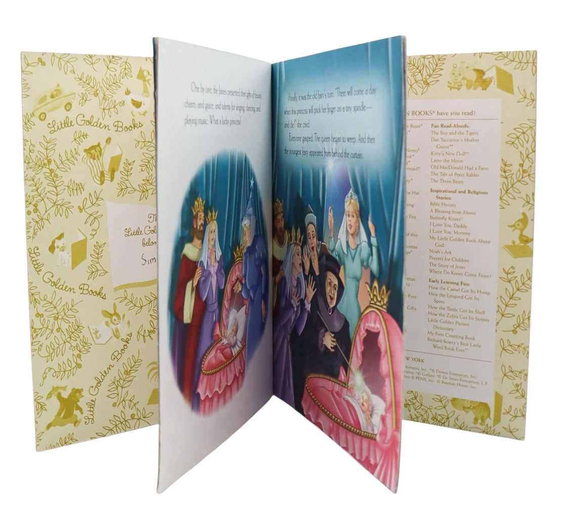 2003 Barbie Sleeping Beauty Little Golden Book