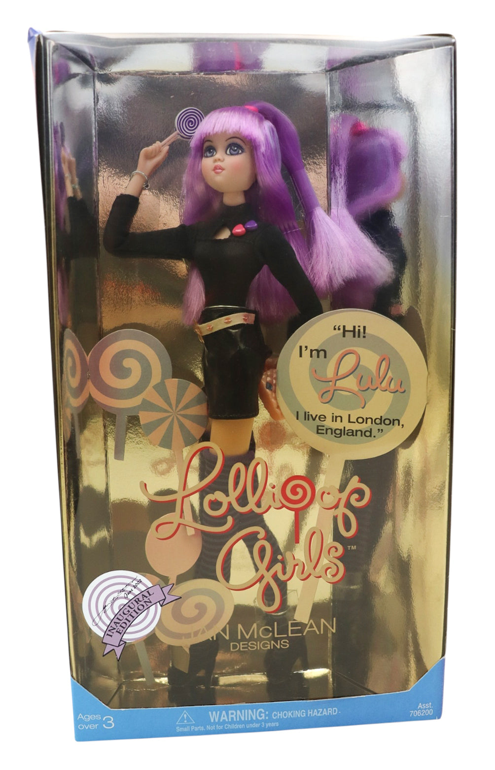 2002 Jan McLean Designs Lulu From London Doll