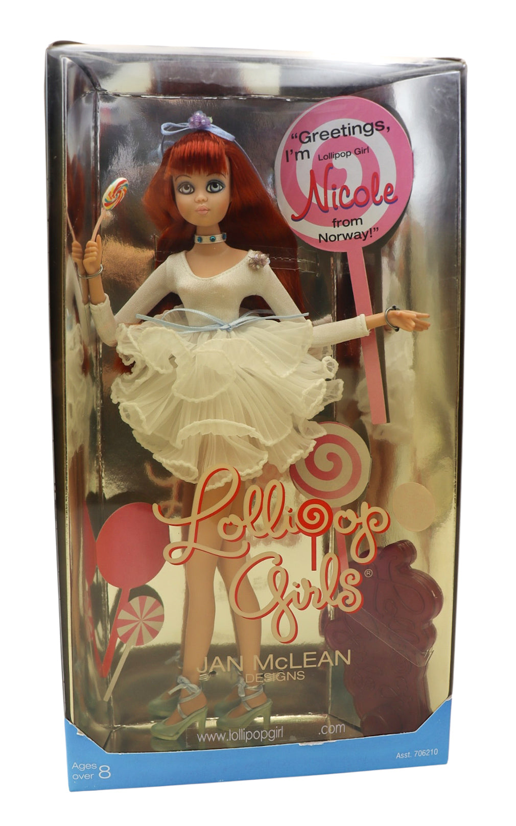 2002 Jan McLean Designs Nicole From Norway Doll
