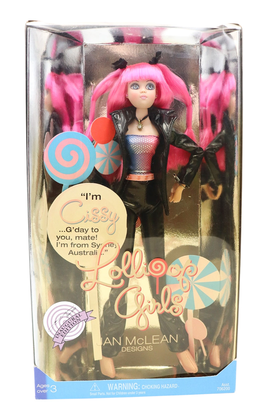 2002 Jan McLean Designs Cissy From Sydney Australia Doll