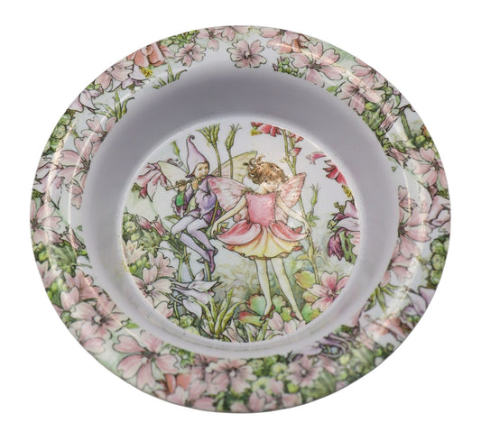 1990s Vintage Cicely Mary Barker Flower Fairies Melamine  Bowl