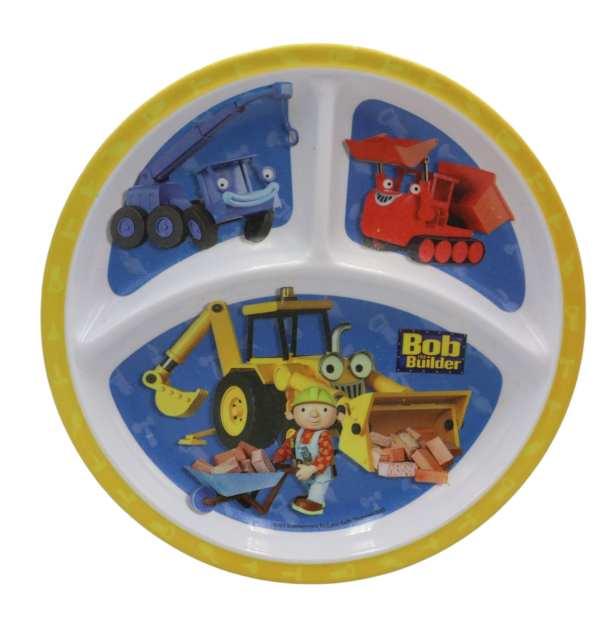 2001 Bob The Builder Melamin Plate