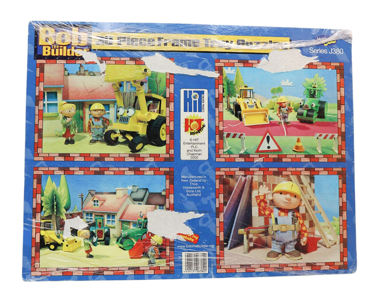 2000 Holdson's Bob The Builder Frame Tray Puzzle