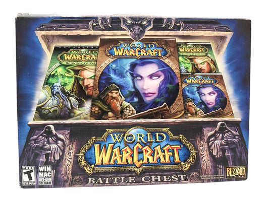 2007 World of Warcraft Battle Chest PC/Mac Game Box Set