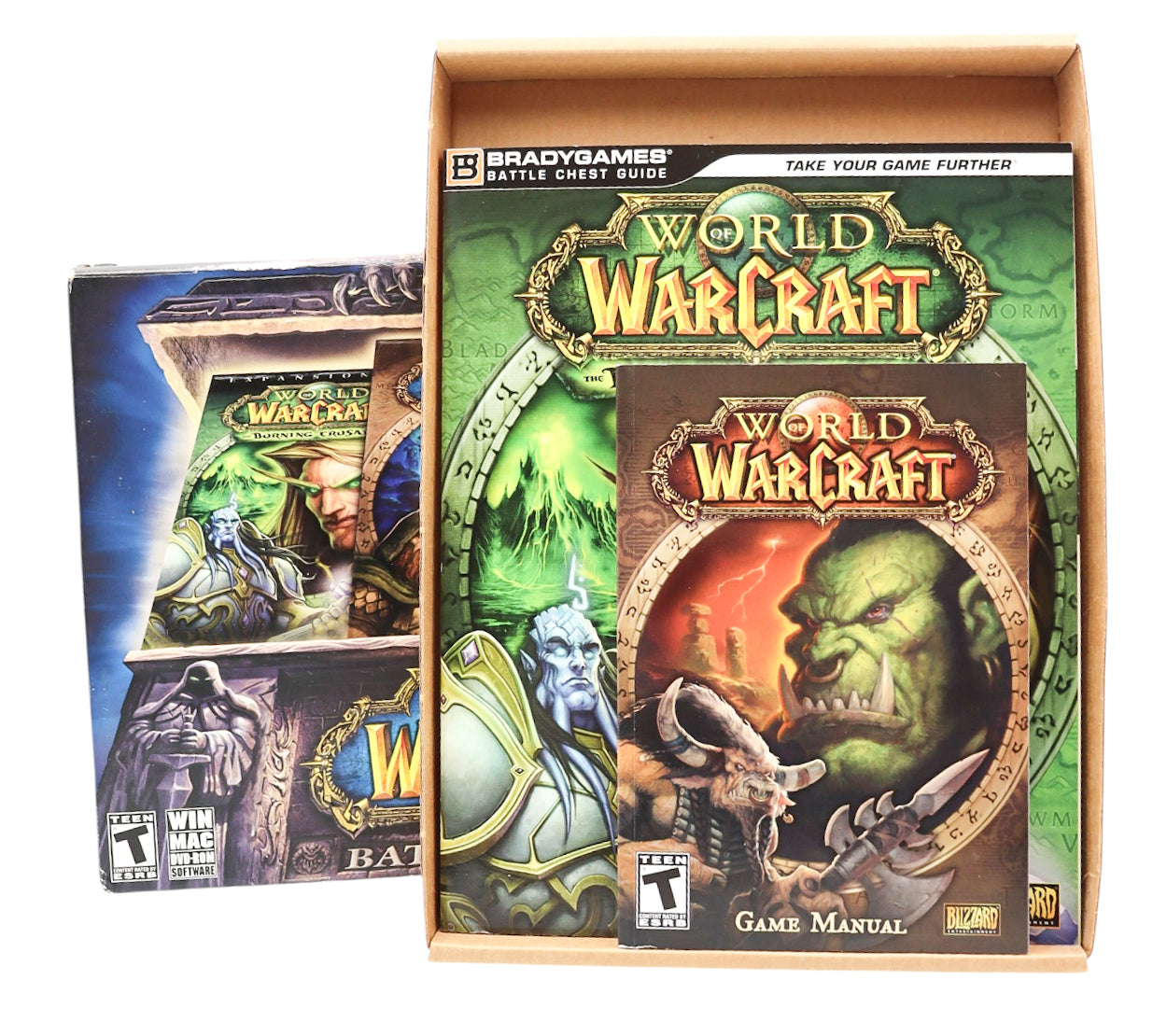 2007 World of Warcraft Battle Chest PC/Mac Game Box Set