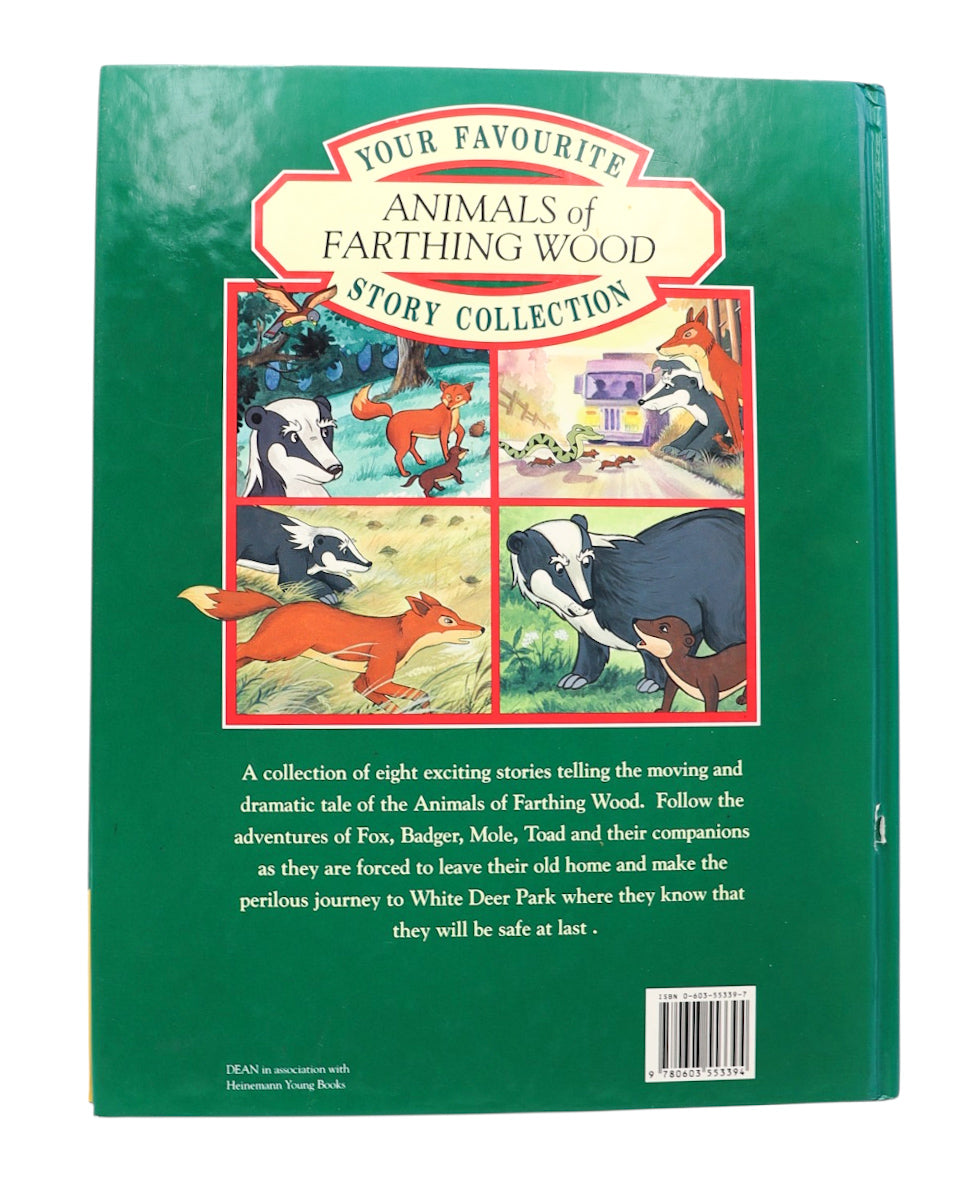 1994 Your Favourite Animals Of Farthing Wood Story Collection Hardcover Book