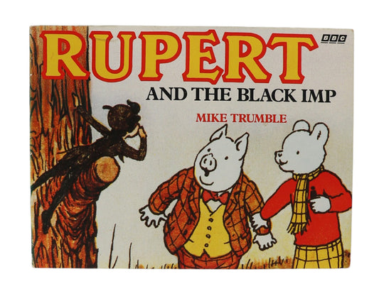 1989 Rupert And The Black Imp Book