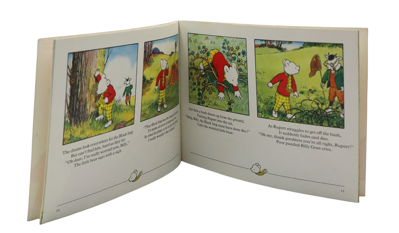 1989 Rupert And The Black Imp Book