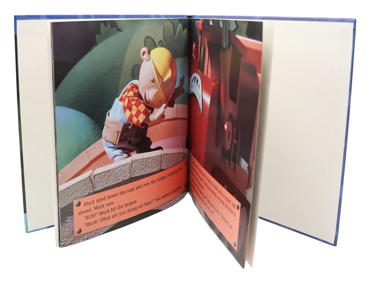 2002 Bob The Builder Muck's Sleepover Book