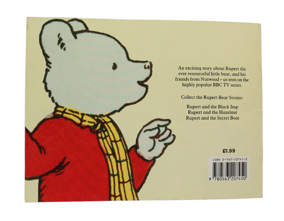 1989 Paperback Edition Rupert And The Dragon Sweets Book