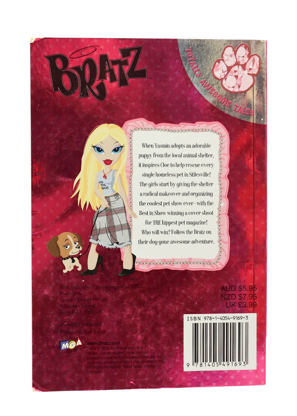 2007 Bratz: Pet Project Totally Awesome Tales Book