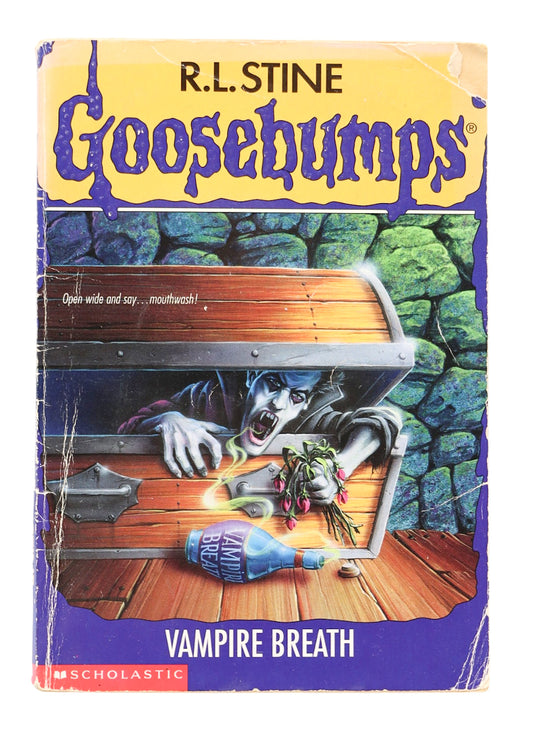 Goosebumps Vampire Breath Book