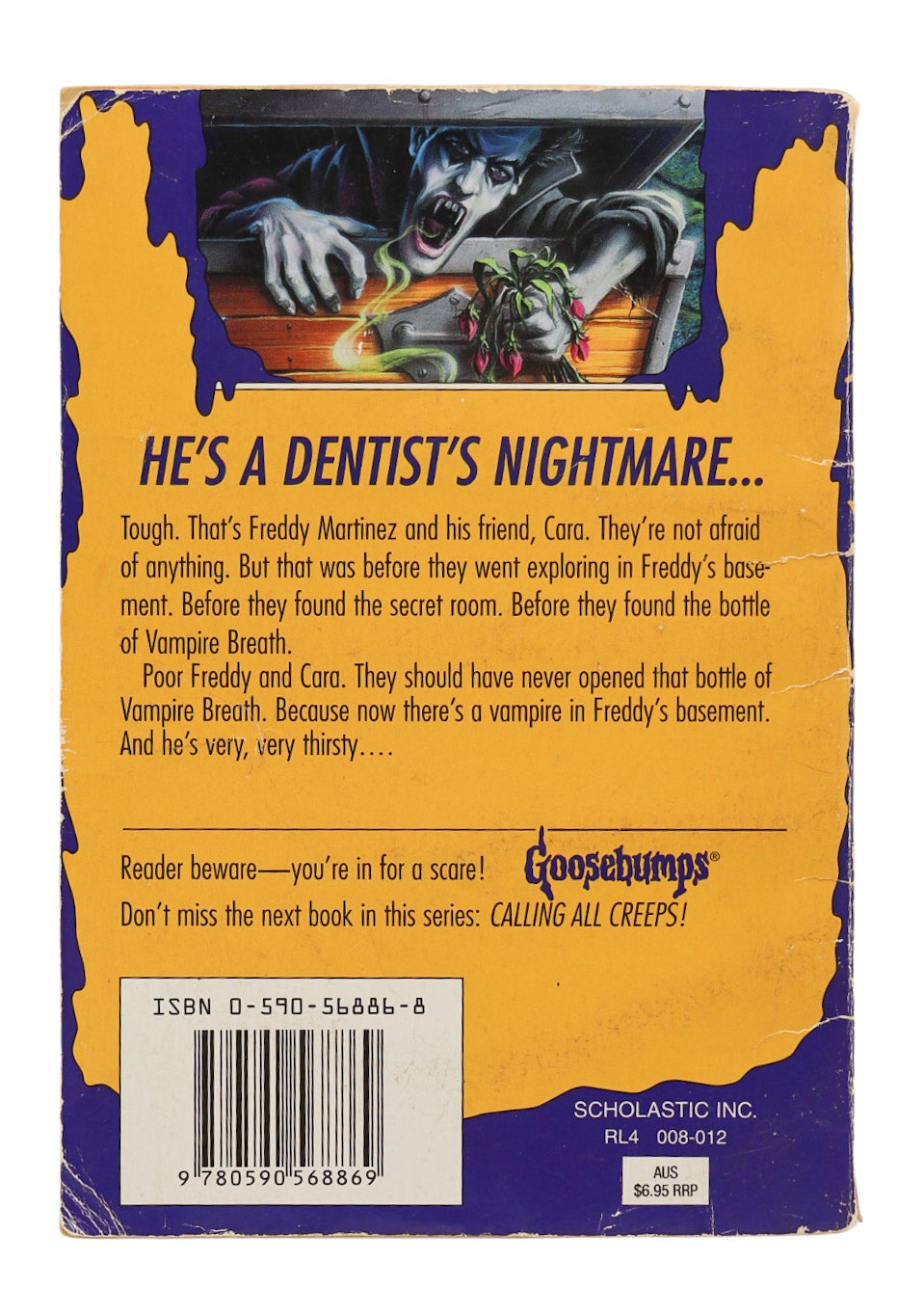 Goosebumps Vampire Breath Book