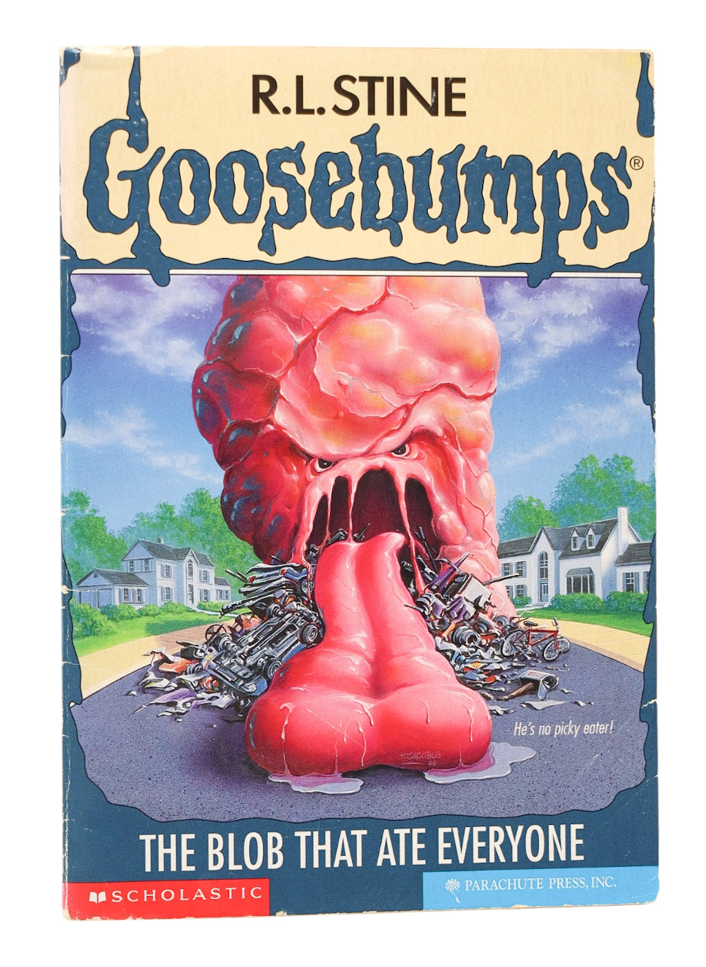 Goosebumps The Blob That Ate Everyone Book