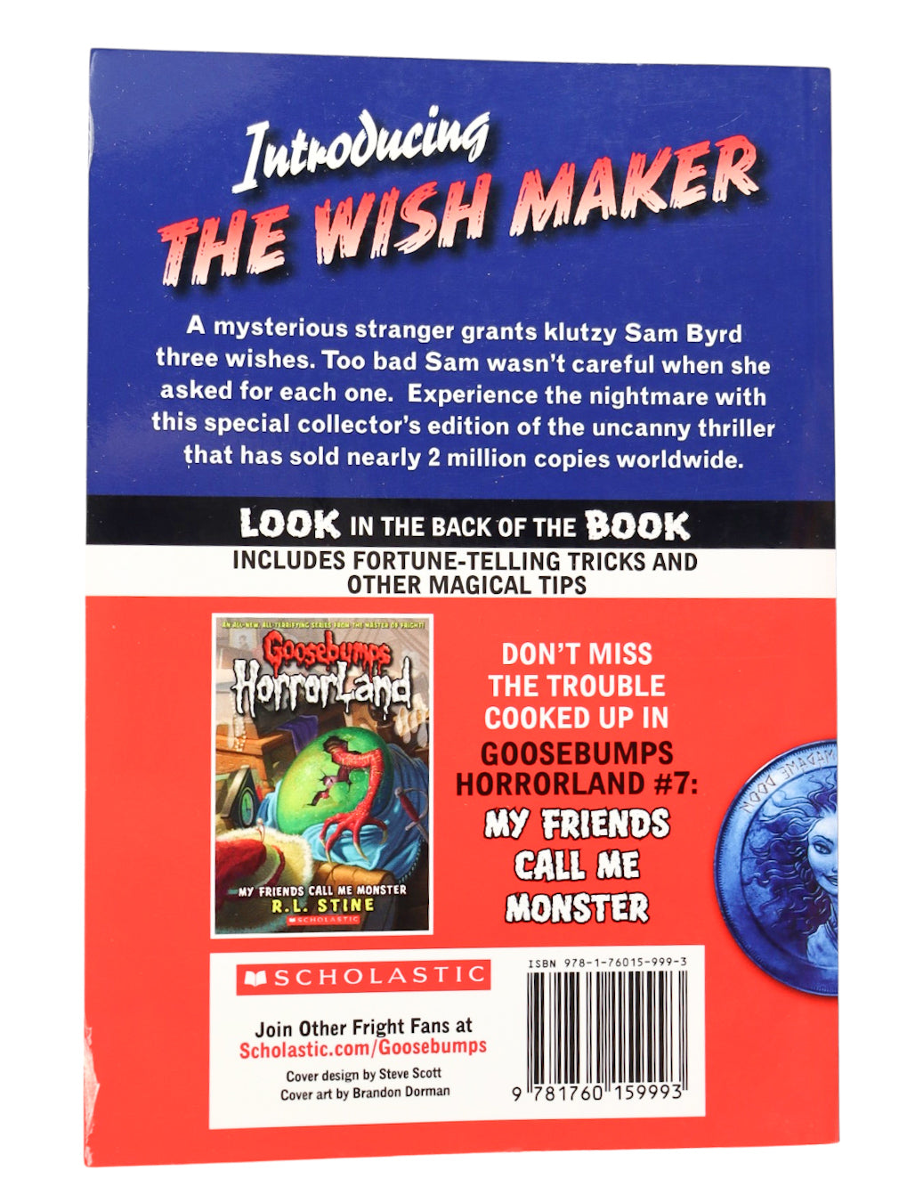 Goosebumps Be Careful What You Wish For Book