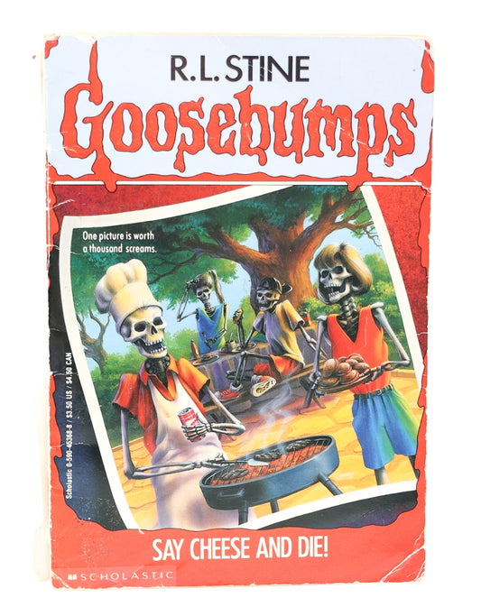 Goosebumps Say Cheese And Die! Book
