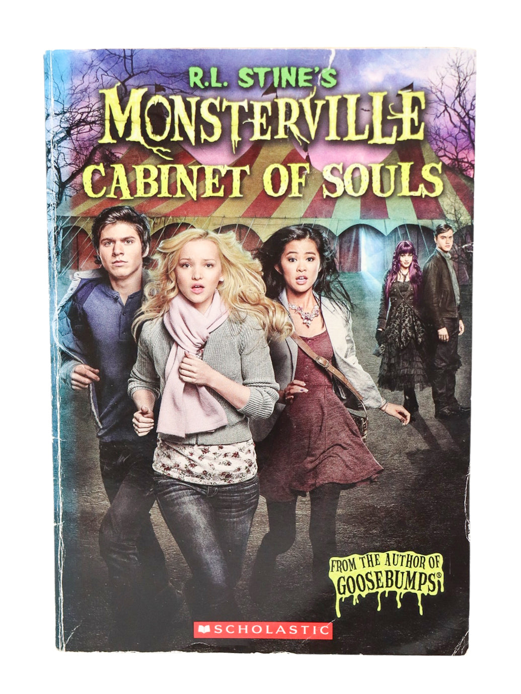 R.L Stines Monsterville Cabinet Of Souls Book