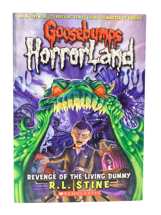 Goosebumps Horrorland Revenge Of The Living Dummy Book