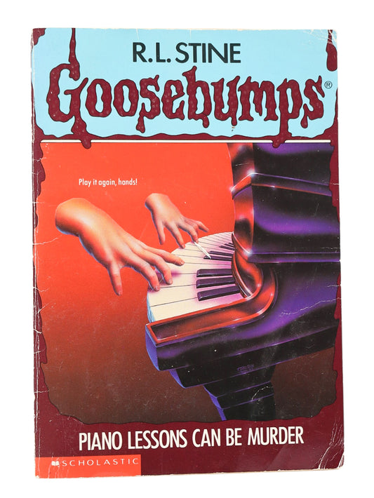 Goosebumps Piano Lessons Can Be Murder Book