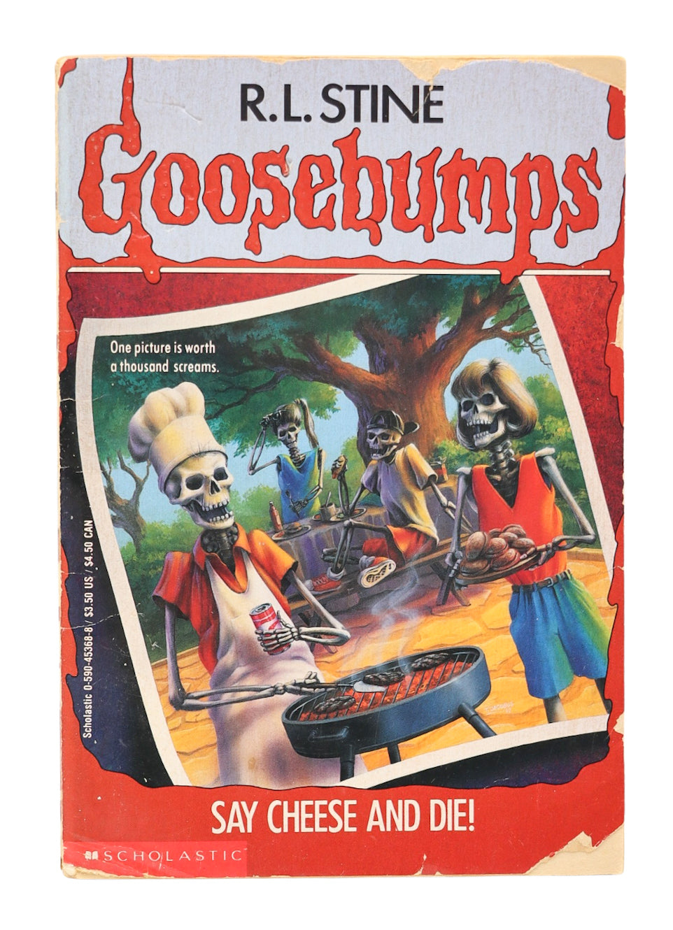 Goosebumps Say Cheese And Die! Book