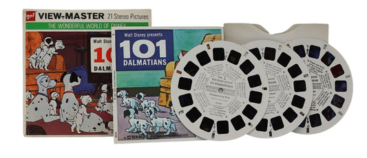 1970s GAF ViewMaster 101 Dalmatians Reel Set