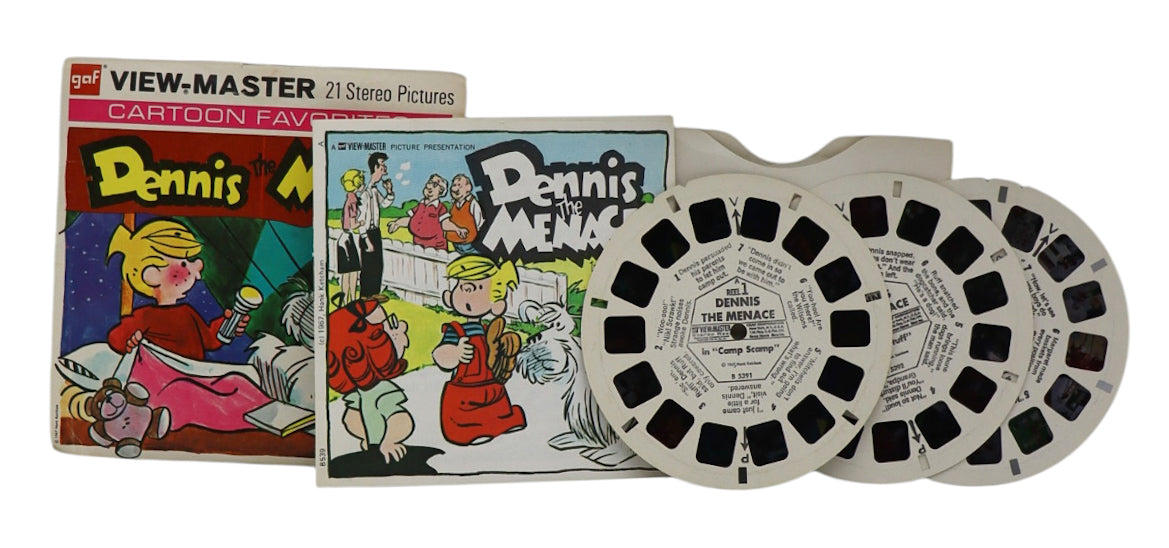 1967 GAF ViewMaster Dennis The Menace Set