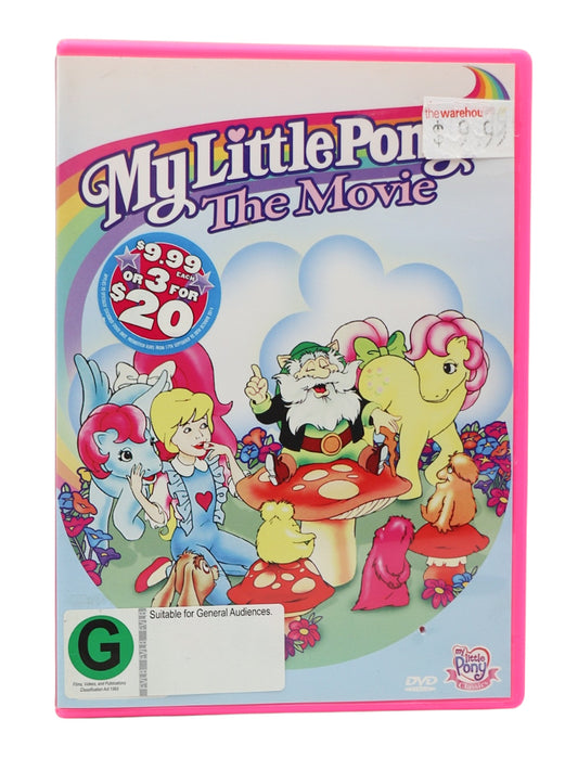 My Little Pony The Movie DVD