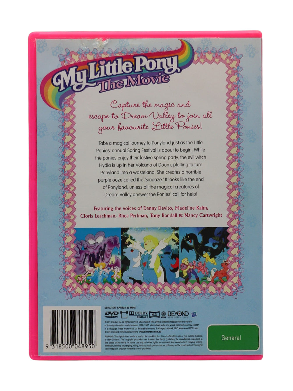 My Little Pony The Movie DVD