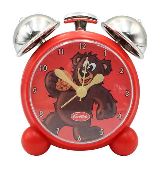 1990s Griffin's Cookie Bear alarm clock