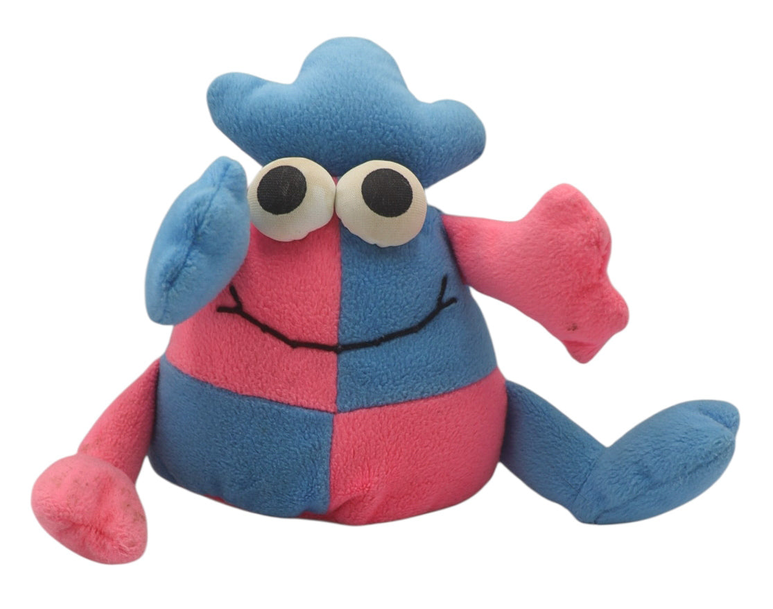 2000s Moose Jumbo Smelly Belly Blue & Pink Checker