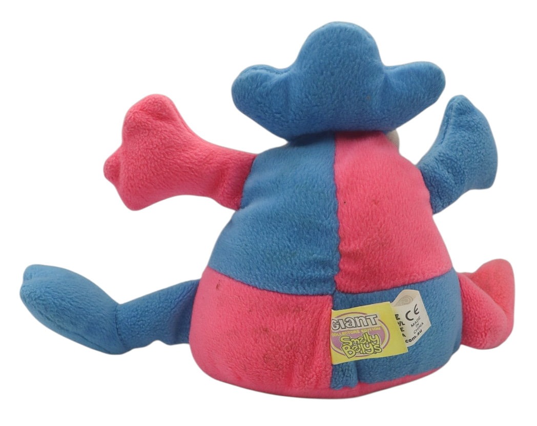 2000s Moose Jumbo Smelly Belly Blue & Pink Checker