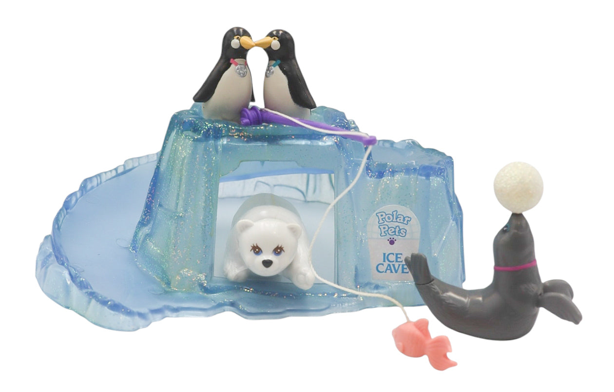 1993 Kenner Littlest Pet Shop Zoo Polar Pets Playset