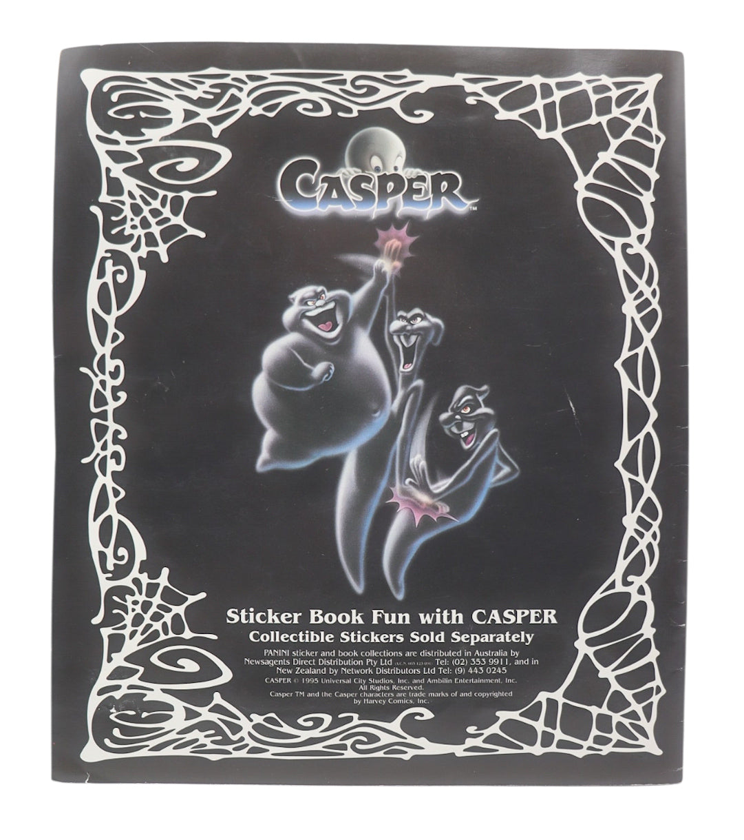 1995 Panini Casper A Story And Sticker Fun Book