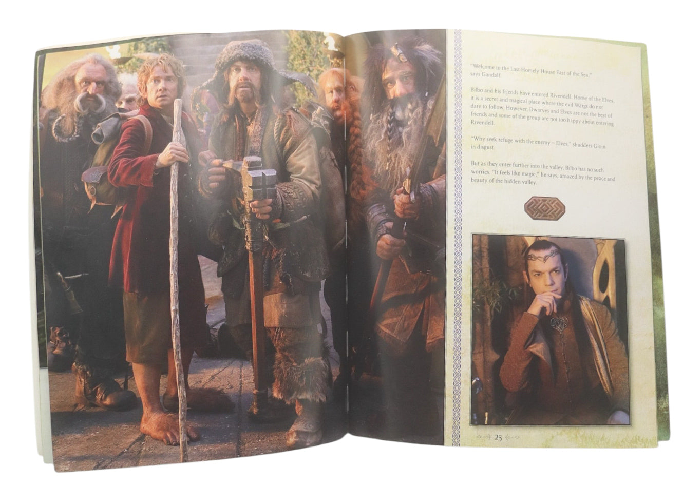 2012 The Hobbit: An Unexpected Journey The Movie Book