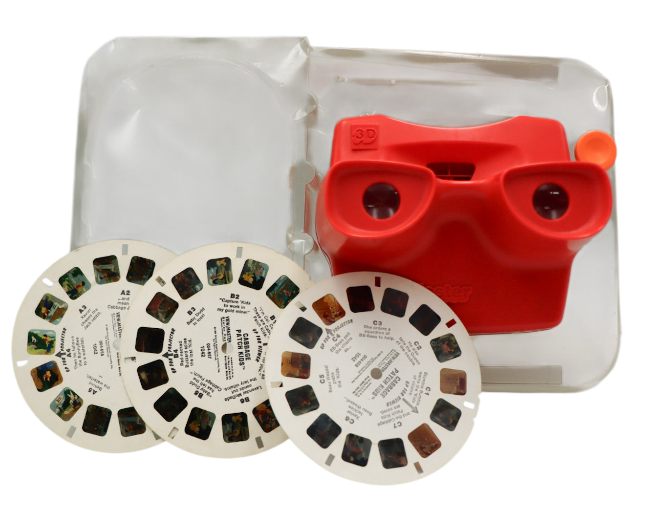 1990s View-Master With 3x Cabbage Patch Kids Reels