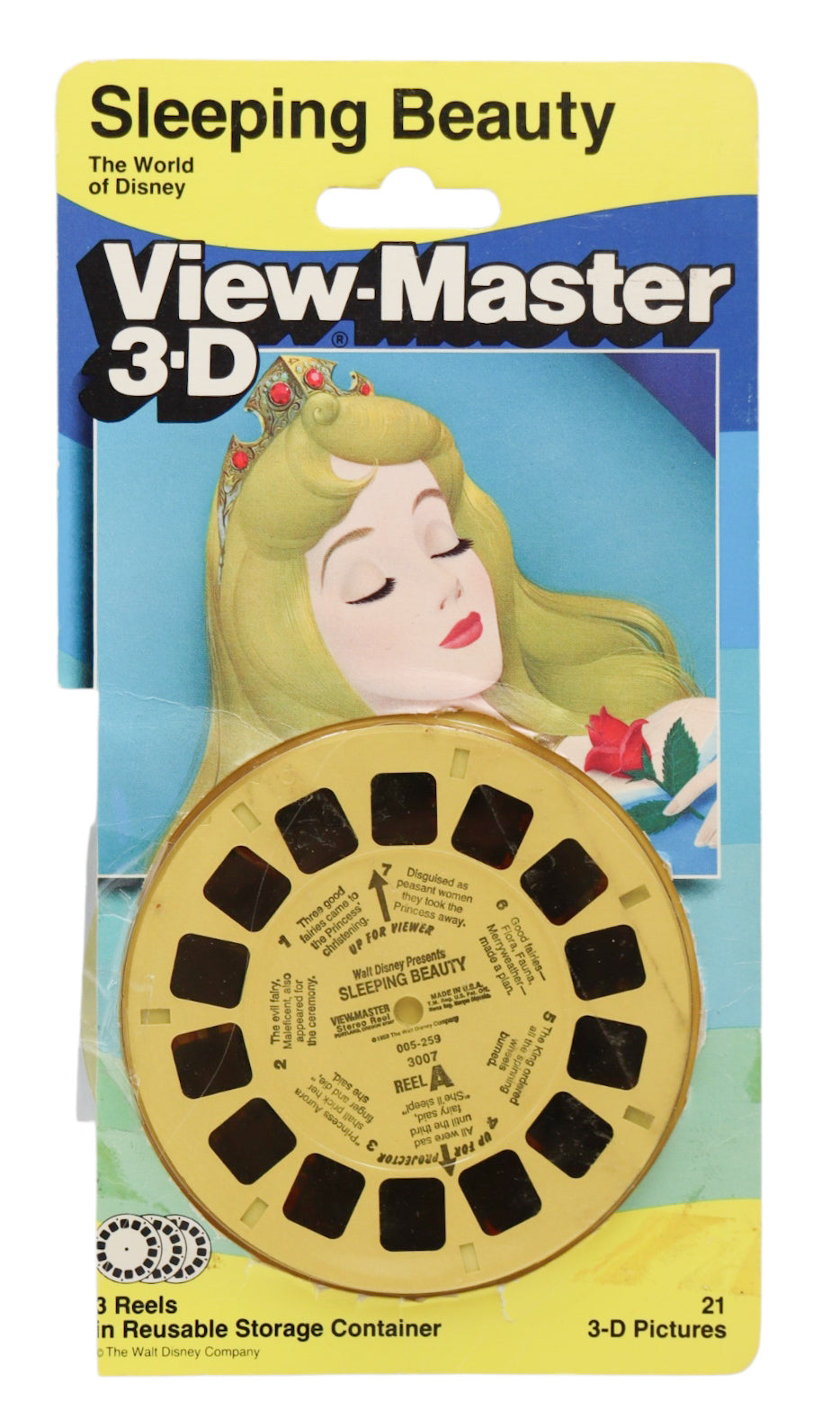1990s Tyco View-Master 3-D Reels Disney Sleeping Beauty