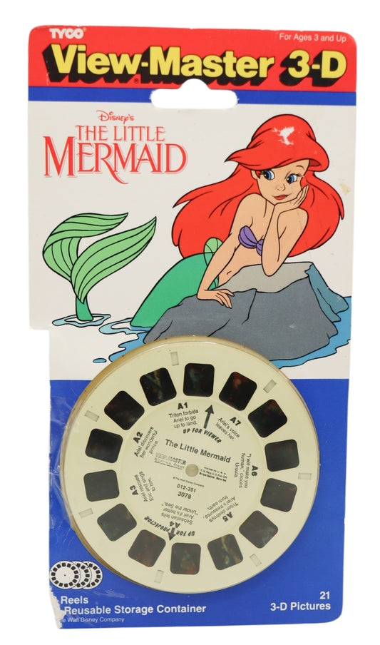 1991 Tyco View-Master 3-D Reels Disney The Little Mermaid