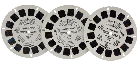 1985 Tyco View-Master 3-D Reels My Little Pony