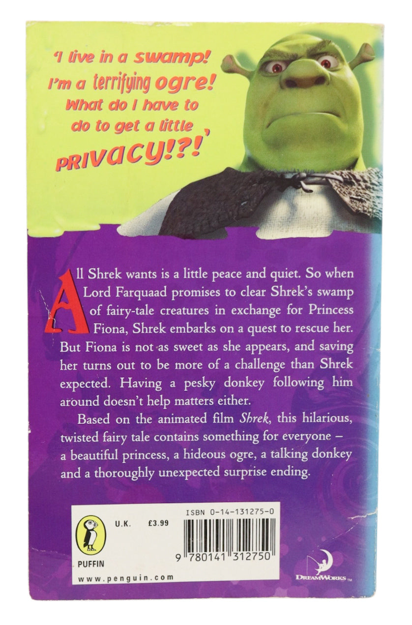 2001 Shrek Novelization Book