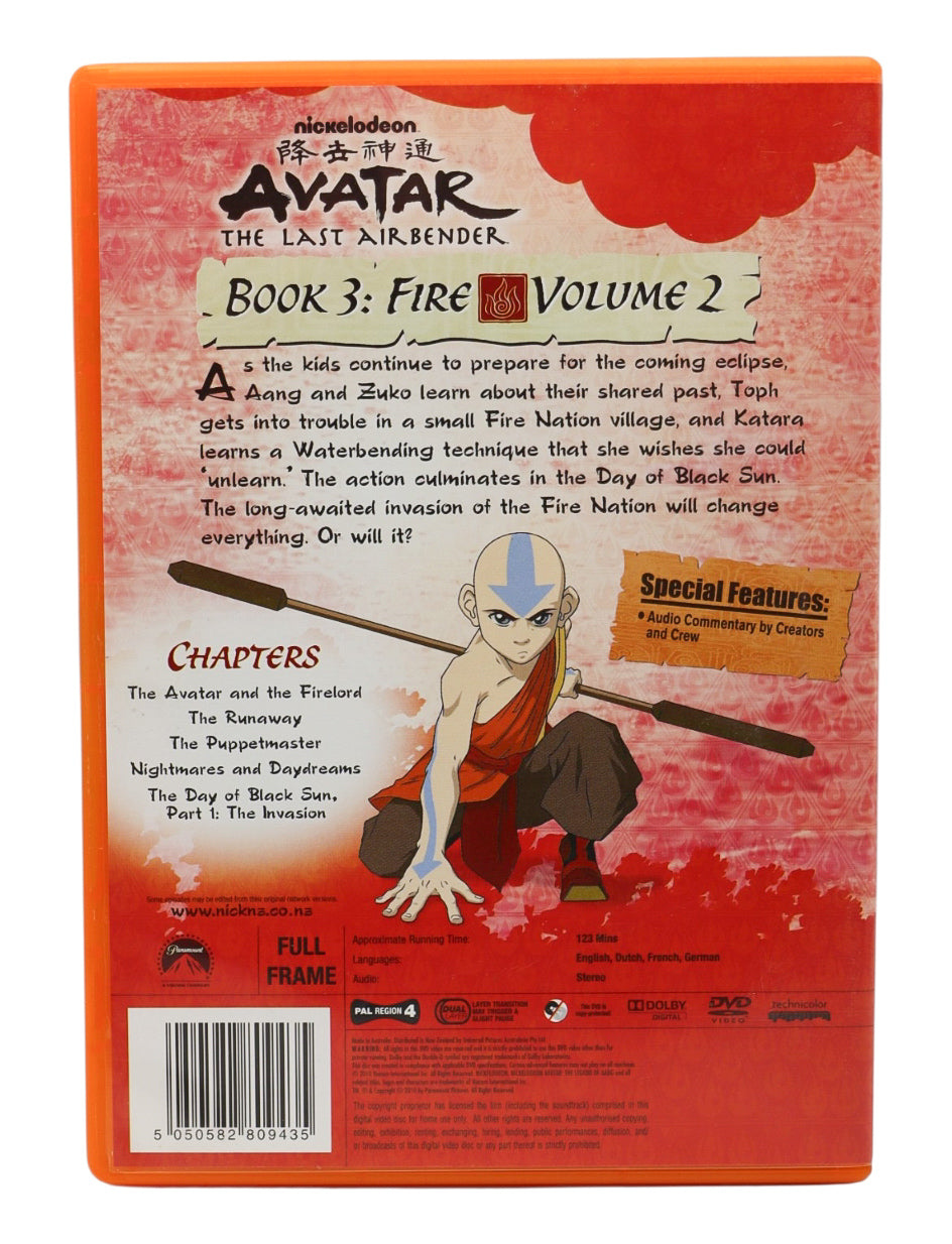 Avatar: The Last Airbender - Book 3: Fire, Volume 2 DVD