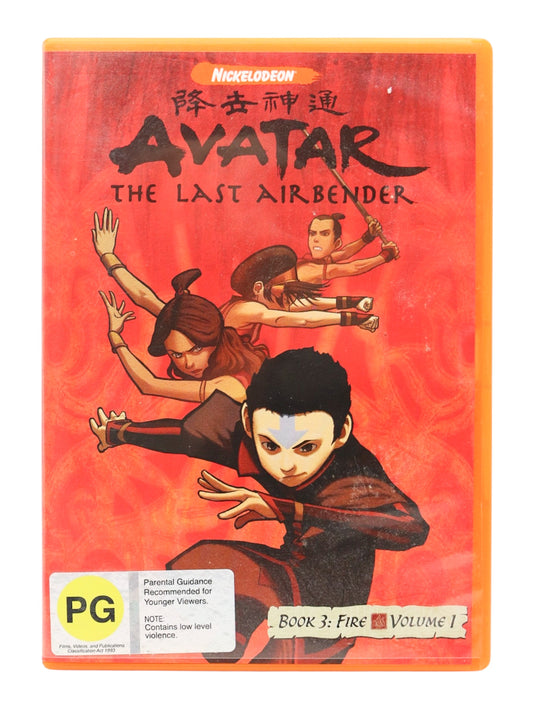 Avatar: The Last Airbender - Book 3: Fire, Volume 1 DVD