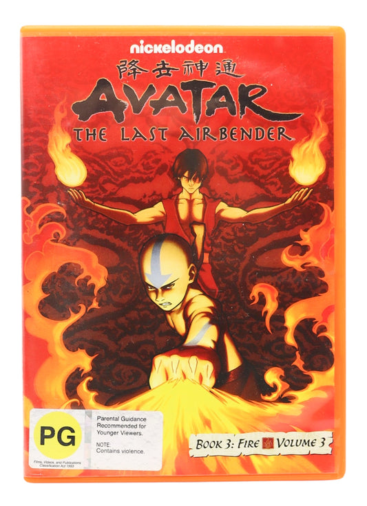 Avatar: The Last Airbender - Book 3: Fire, Volume 3 DVD