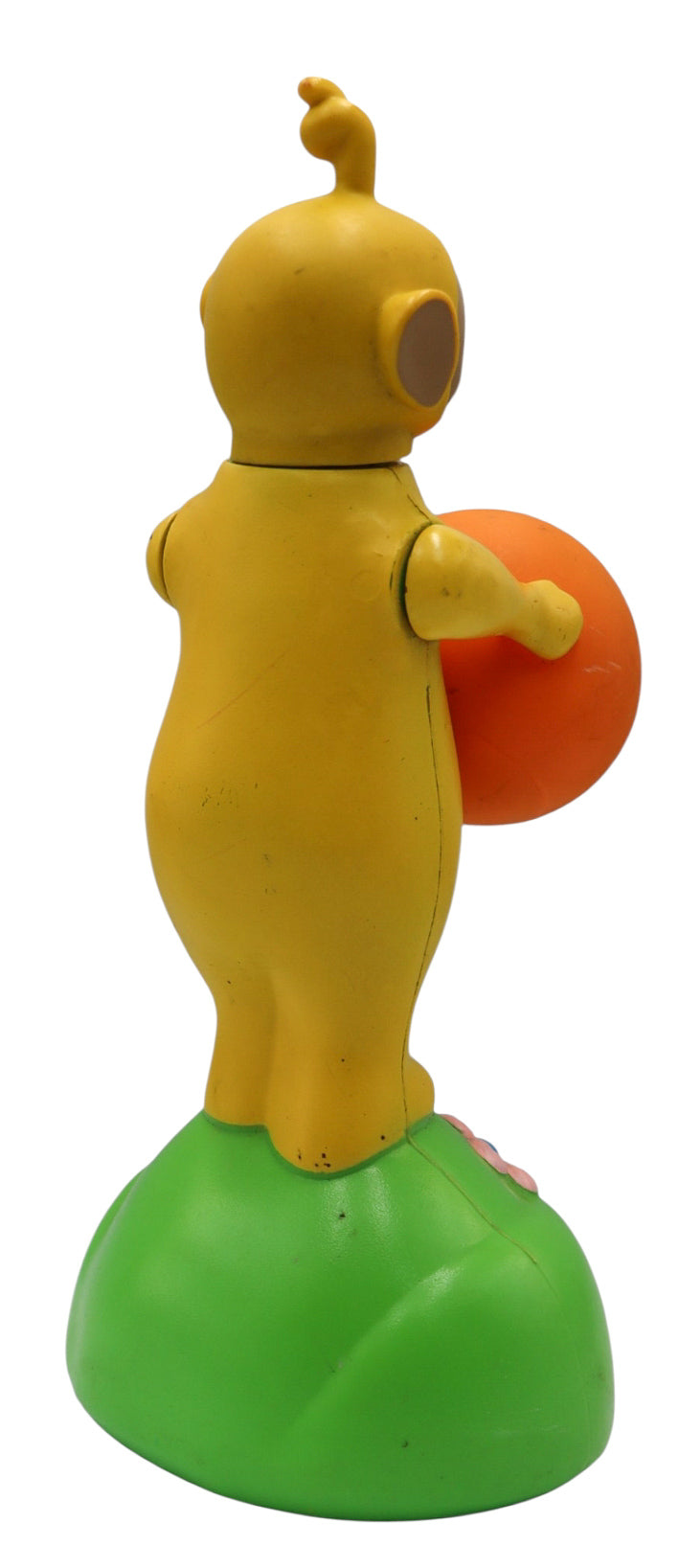 1996 Ragdoll Productions Teletubbies Laa-Laa Bath Bottle figure