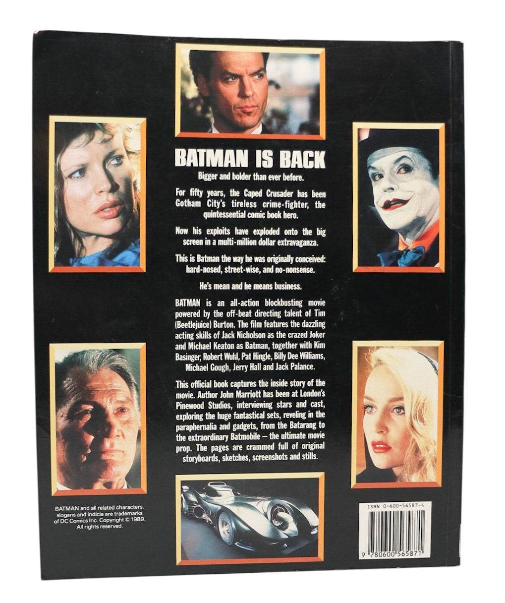 1989 Batman: The Official Book of the Movie